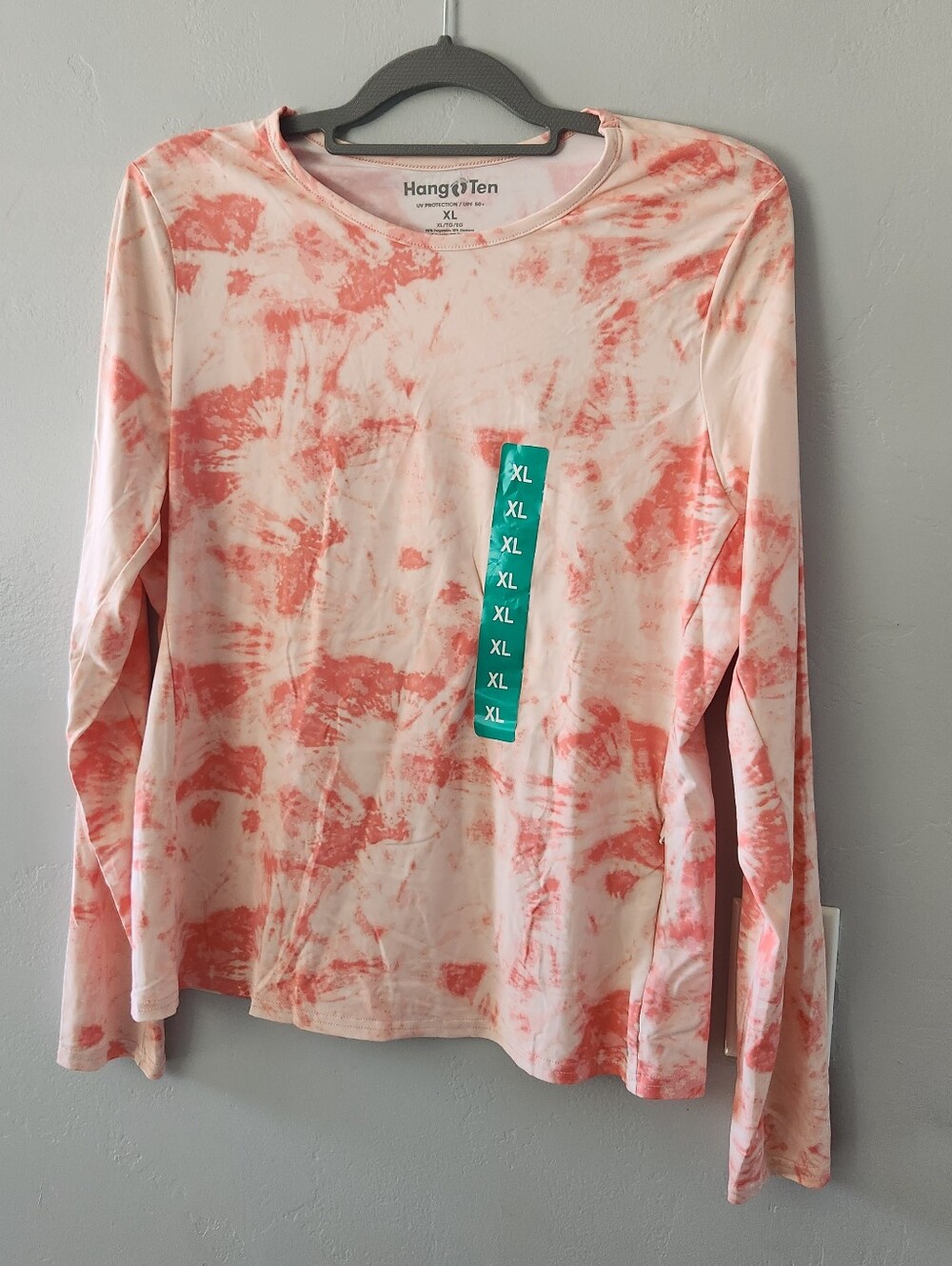 🆕️Hang Ten UPF 50+ Quick Dry Long Sleeve Sun Tee Size XL - Picture 3 of 10